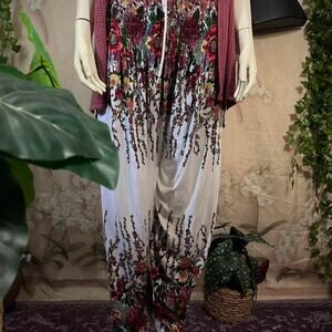 Boho floral harem pants cottagecore